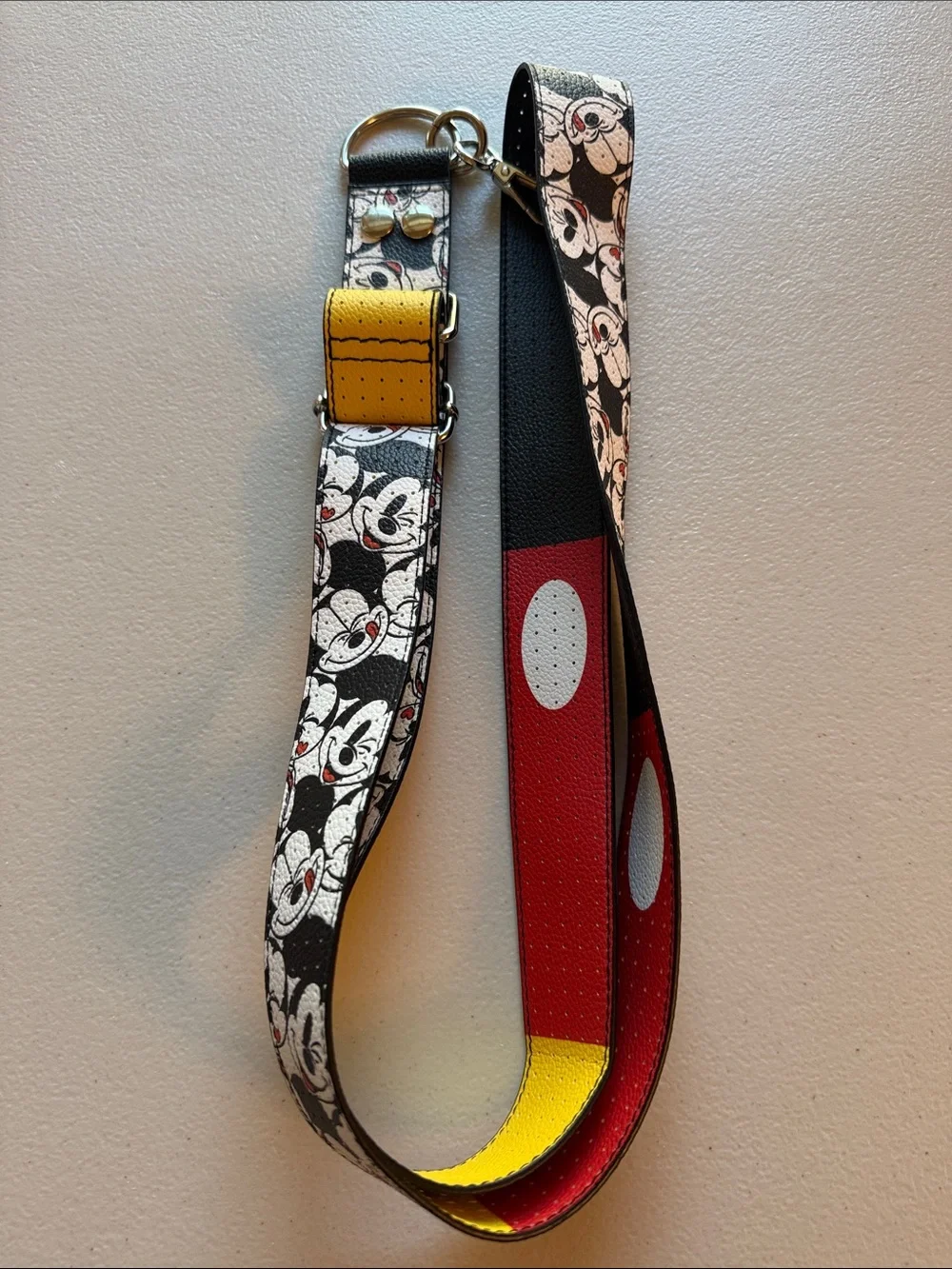 Disney HKDL - Mickey Mouse Reversible Lanyard and Bag Strap